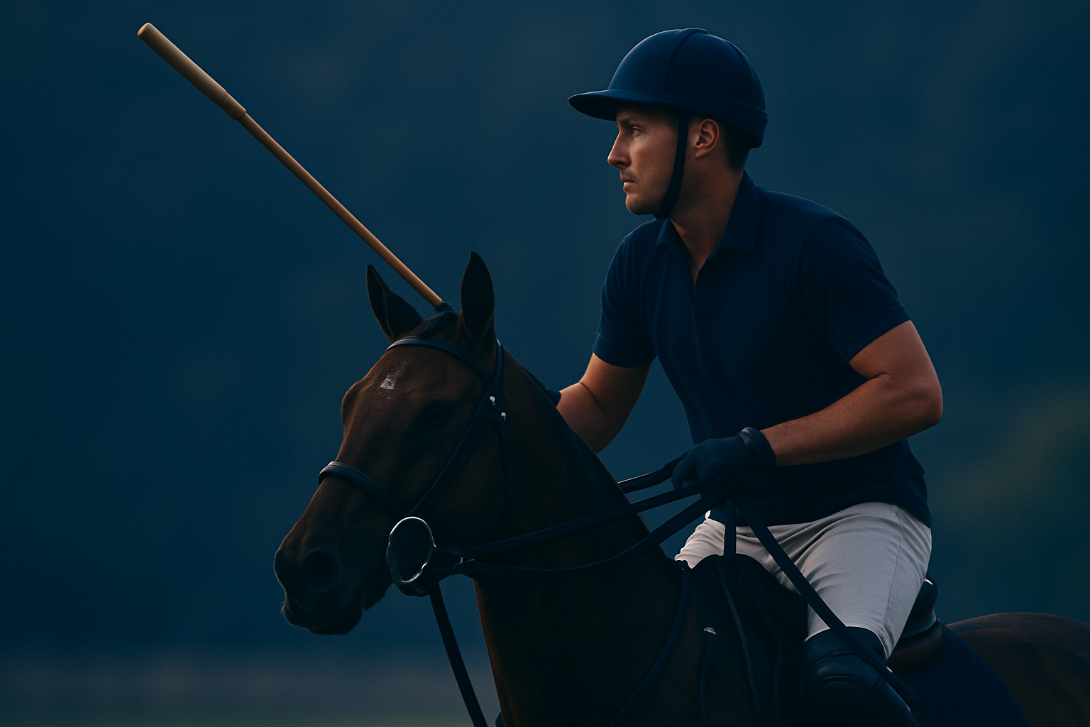 Polo rider representing Syvaré Capital